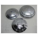 Three Vtg Center Caps 1936 Chevy,1930/32 Chevy See