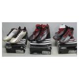Three NOS Adidas Football Shoes Sz 15
