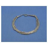 Vtg Sterling Silver N/A Bracelet Hallmarked