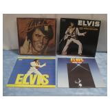 Four Elvis LPs