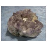 Amethyst Votive Candle Holder 4' Tall