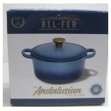NIB Premium Cookware Bel-Fer 3Qt Dutch Oven W/Lid