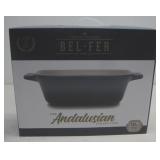 NIB Premium Cookware Bel-Fer 10' Cast Iron Baker