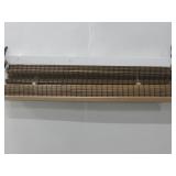 NIOB Beaver 47' x 64' Cordless Bamboo Roman Shade