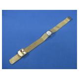 Vtg Skagen Gold Tone Watch