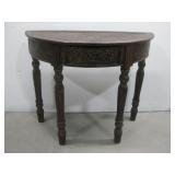 Wooden Entry Way Table 37' x 17' x 30.5' See Info