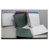 Fourteen New & Used 3-Ring Binders