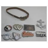 Belt W/Belt Buckles Florida State Nets See Info