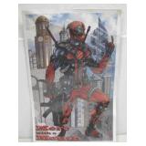 Signed Dead Pool Ilustration 11' x 17'