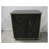 Vtg Oriental Style Cabinet 37' x 24' x 40' See