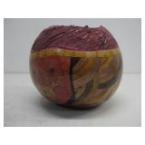 Handpainted Decorative Gourd 7'