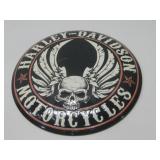 Metal Harley-Davidson Motorcycle Sign 14'