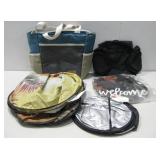 Insulated Tote W/Vehicles Sun Shades & Lunch Bag