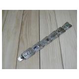 Sterling Silver Abalone Tile Bracelet See Info