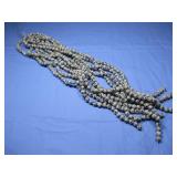 Ten Dalmatian Jasper 8mm Bead Strands 15' Each