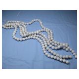 f Blue Lace Agate 12mm Bead Strands 15' Each