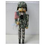 Wooden Soldier Nut Cracker 14' Tall