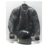 Sedici Motorcycle Jacket Sz L Bell Helmet Sz L