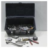 Plastic Tool Box & Various Hand Tools See Info