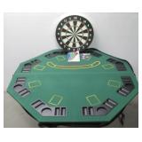 NIP Darts, Dartboard, Poker Table Cover