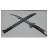 Two Novelty Collectible Sword Largest 30.5' See