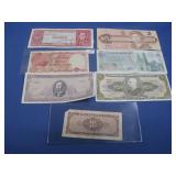 Assorted Foreign Currency Bills
