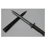 Vtg Bayonet W/Scabbard 16'