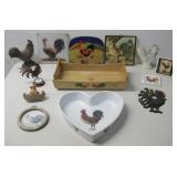 Rooster Themed Decorative items, Figures & More