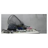 Fishing Gear, Net, Pole, Tackle Box & More