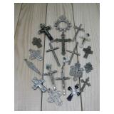 Eighteen Religious Medal Hallmarked