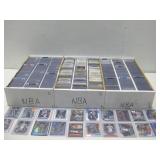 Three Top Loader  Boxes Of NBA Basketball Cards