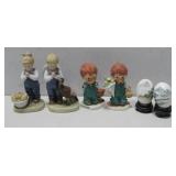 1957 W.Goebel & 1985 Denim Days Figurines See