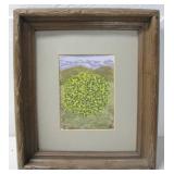 Vtg Signed Framed Painting 12.5' x 14.5'