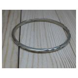 Vtg Nickel Silver Bangle Bracelet Taxco