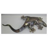 Metal Frog Yard Art Decor 36'