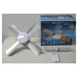 NOB Bell Howell Socket Fan Light