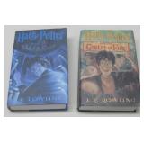 Two Harry Potter Books Goblet Of Fire See Info
