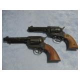 Two Vtg BB Gun Revolvers One Marked Daisy