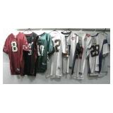 Eight Sports Jerseys NFL, NBA, MLB See Info