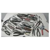 Assorted Pliers & Hand Tools