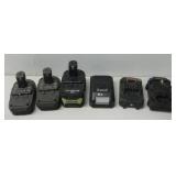 Six Assorted Power Tool Batteries See Info