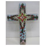Novica Collection Handpainted Cross 13'