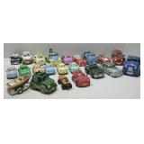 Nineteen Vtg Chevron Cars & More