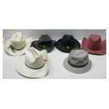 Five Western Hats, One Bucket Hat Ariat,Cody James