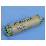 Roll Roosevelt Dimes 90% Silver