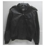 Vtg Members Only Leather Jacket Sz 42