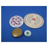 Four Baha'i Religious Pins