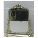 Vtg Table Top Mirror 16' Tall