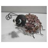 Small Metal Handcrafted Lady Bug Sculpture See