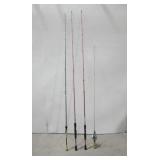 Vtg Langley Reelcast Model 500 Three Fishing See